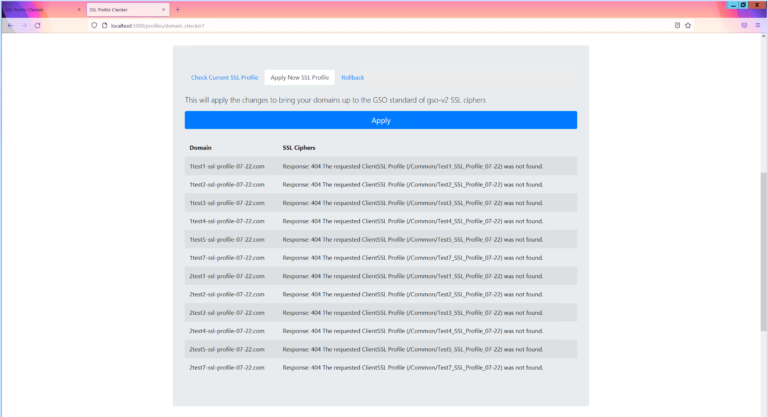 10 configure domains when not on the F5